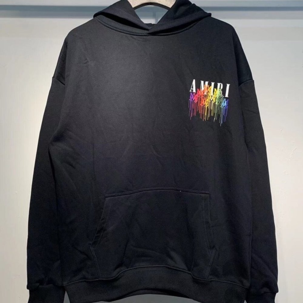 AMIRI Classic Logo Print Hoodie Sweatshirt